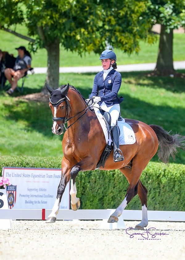 Region 3 Turns Focus into Gold at USDF North American Junior Dressage