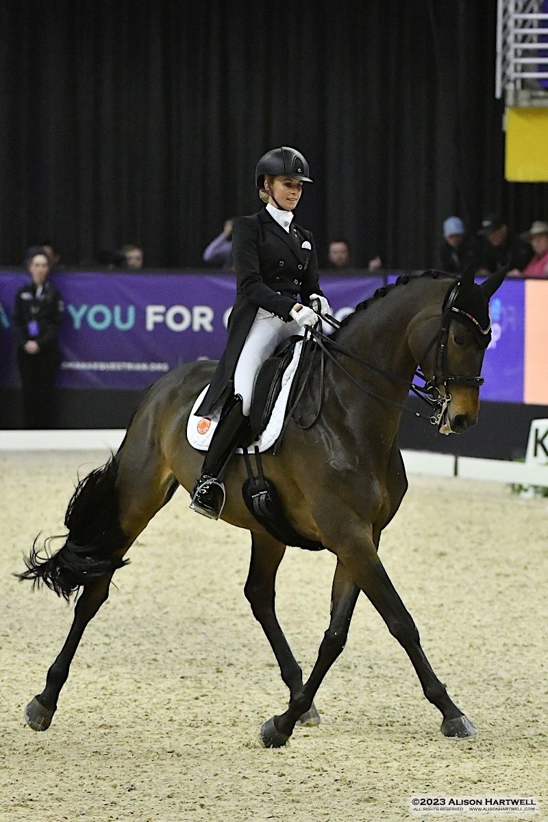 Jessica von Bredow-Werndl Nails Sensational Back-To-Back FEI
