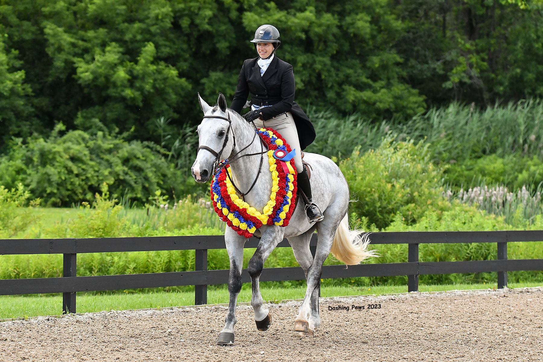 in Podium Hunter $5,000 and the Top the Follow Derby National USHJA Quincy Hayes Suit