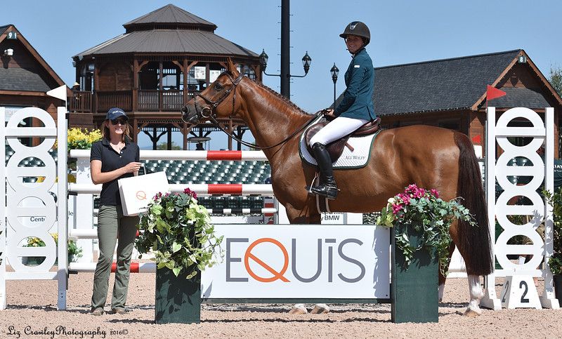 Ali Wolff's Casall Named Equis Best Presented Horse at Tryon Summer III CSI  4*