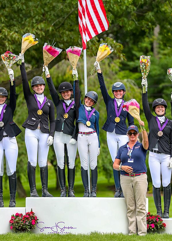 Region 3 Turns Focus into Gold at USDF North American Junior Dressage