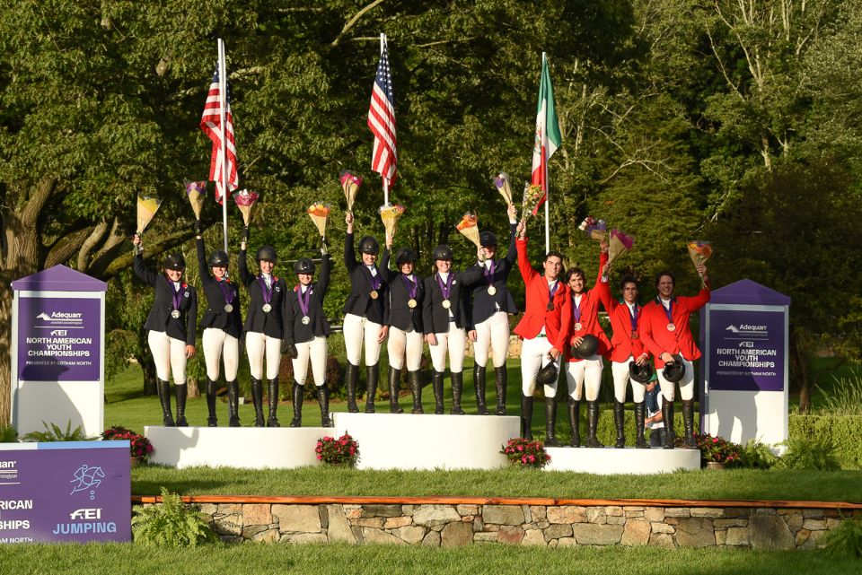 Zone 2 Continues Young Rider Gold Tradition in USHJA North American
