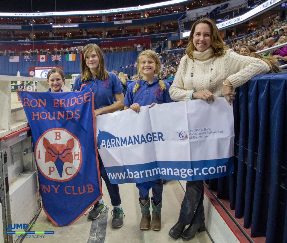 WIHS Awards Iron Bridge Hounds Pony Club a Clinic with Stacia Madden in