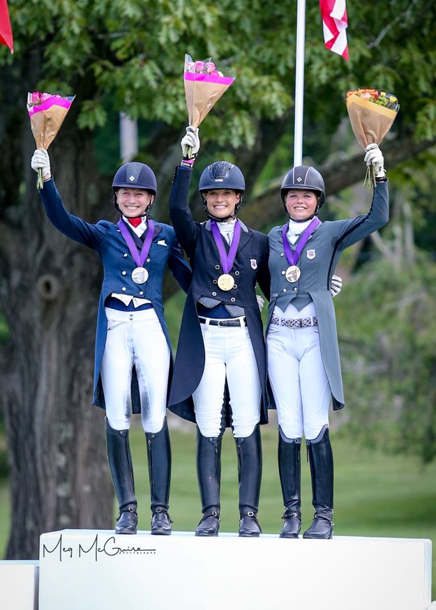 Jones Repeats Individual Gold in USDF North American Young Rider