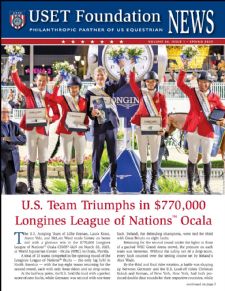 An Incredible Spring of Top Sport: Longines League of Nations™, Nations Cup Coverage, and Much More in the Latest U.S. Equestrian Team Foundation Newsletter